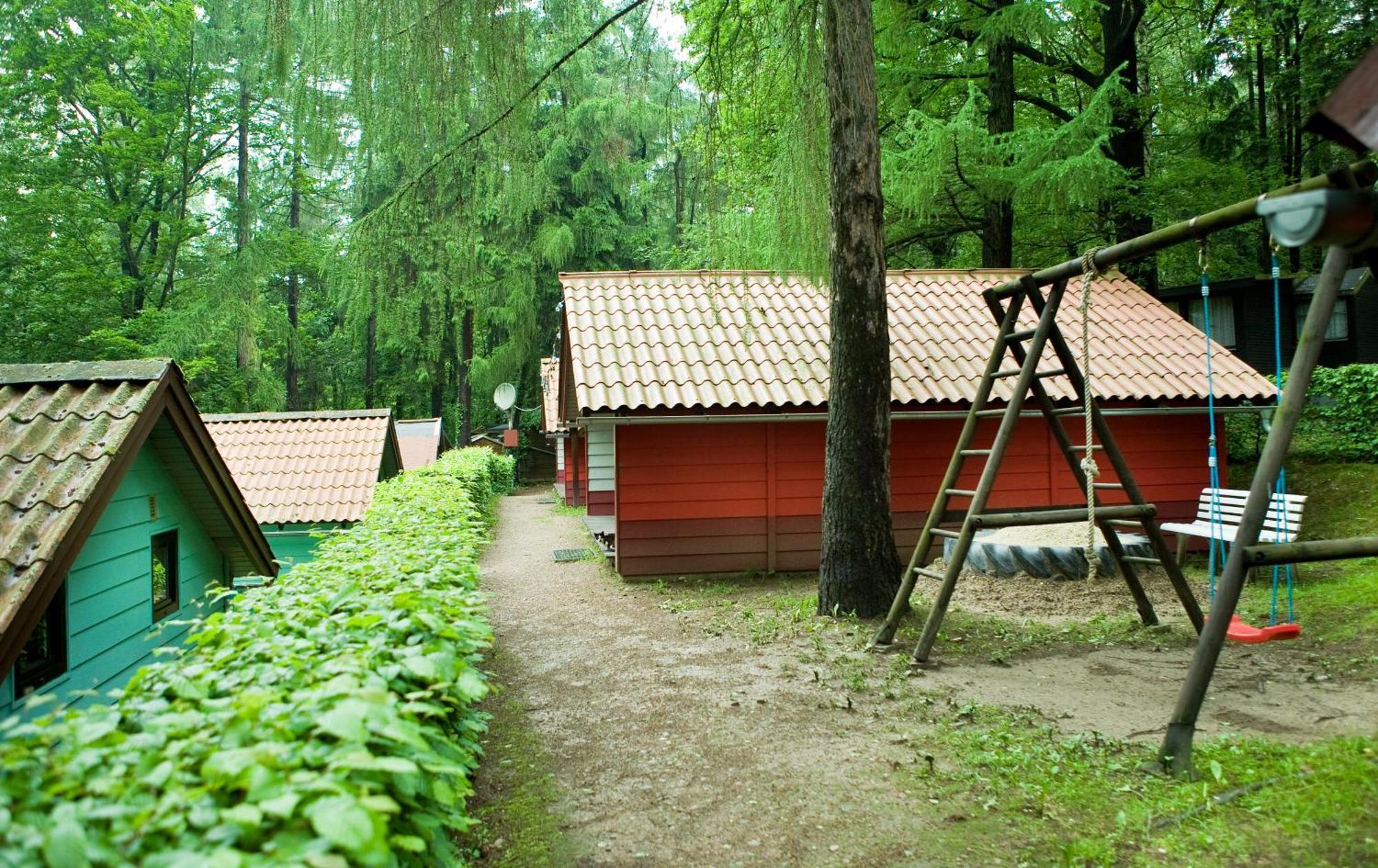 Waldidylle - Bungalows An Der Talsperre Kriebstein Exterior foto